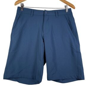 Under Armour Shorts Mens 30 Blue Matchplay Golf Chino 4 Way Stretch Fast Dry NEW